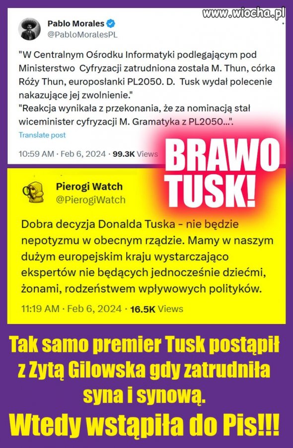 Zatrudnienie kogokolwiek powinno odbywać się na podstawie