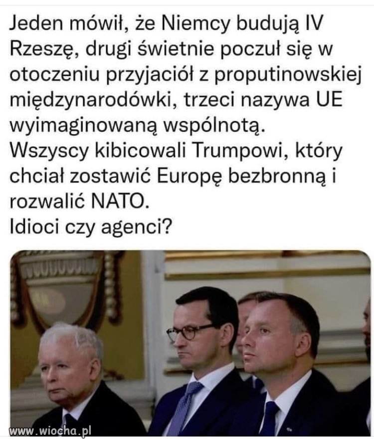 Idioci czy agenci