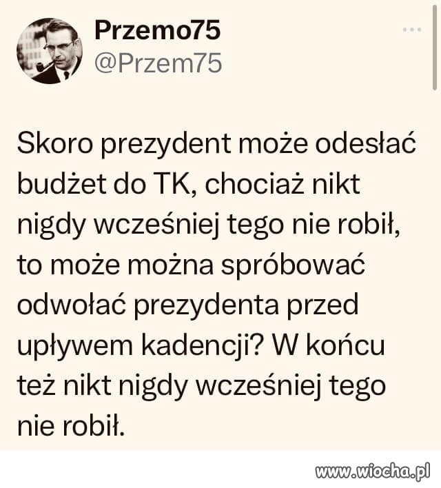 No cóż, kiedyś musi być ten pierwszy raz ...