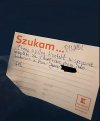 Znalazłem u siebie taka kartkę na bramie