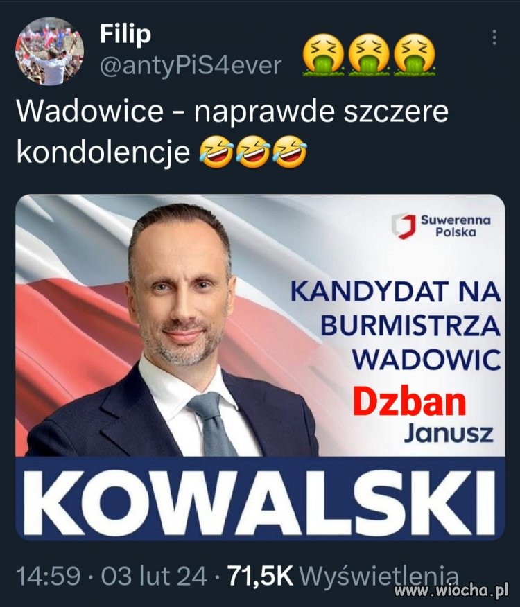 Znaczy się Wadowice będą wkrótce rozsławiać w świecie dwaj wielcy