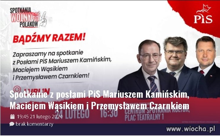 Zapraszają do wspólnej odsiadki... 