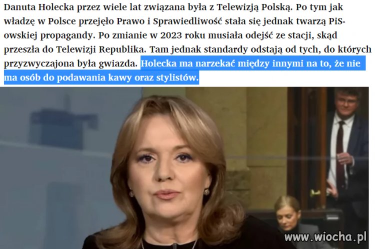 Ciężkie życie holeckiej