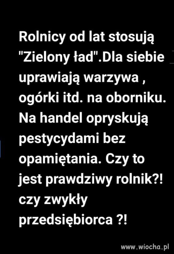 Pełna zgoda. Oni dobrze wiedzą co szkodzi a co nie.