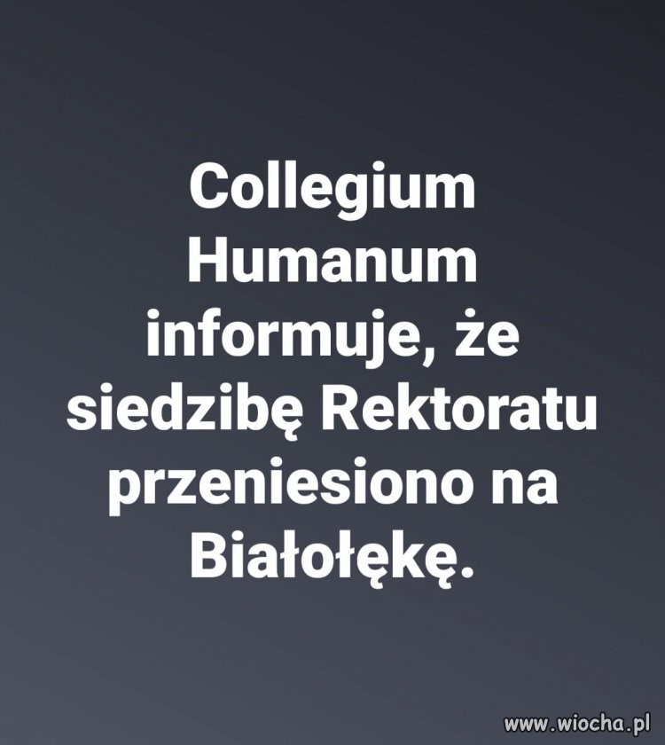 Z ostatniej chwili ...