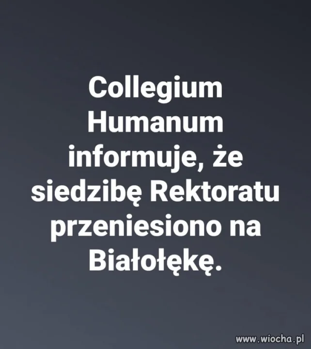 Z ostatniej chwili ...