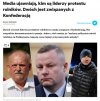 W strajk zaangażowali się politycy PiS oraz Konfederacji