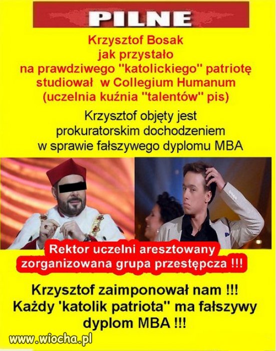 Collegium Humanum  "krużganek oświaty" Konfederosji!