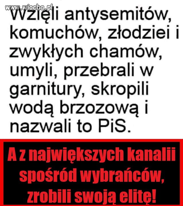 A z największych by*laków spośród nich, zrobili swoją elitę