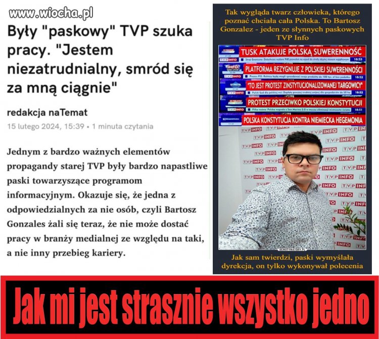 Jak mi ogromnie nie jest przykro!