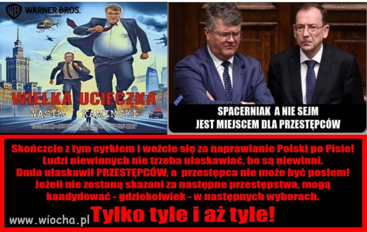 Zero już uciekł, to teraz czas na następnych