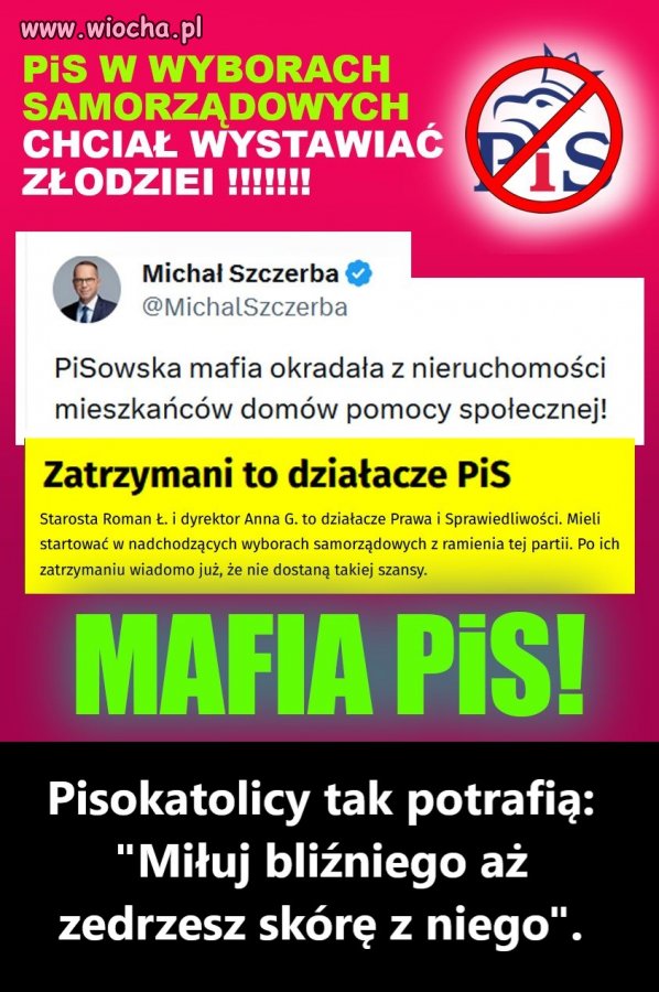 Na te gęby przaśno-buraczane, to nawet już patrzeć nie można bez obrzydzenia