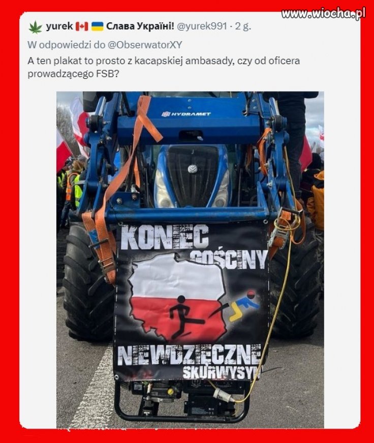 Strajk POLSKICH rolników?
