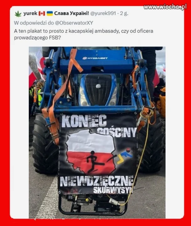 Strajk POLSKICH rolników?