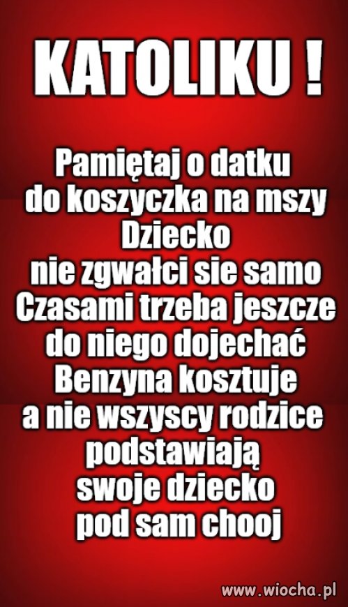 Kaprawym okiem ateisty patrząc ...