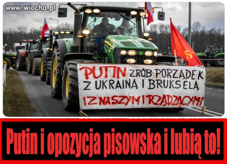 Jeśli to nie fejk, to za chwilę Polski rolnik będzie miał ruską twarz! 