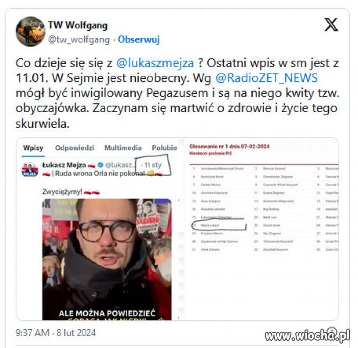 Co bardziej kumaci PiSu, to uciekaja z tonacego PiSu!