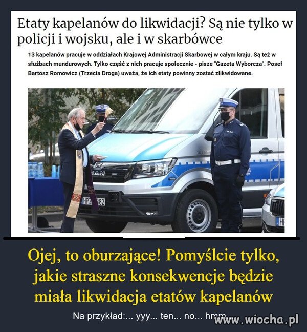 Kapelan w skarbówce...parodia