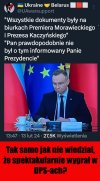 Tylko dokumenty podpisywał bo przecież nawet jakby przeczytał to i tak by nie zrozumiał.