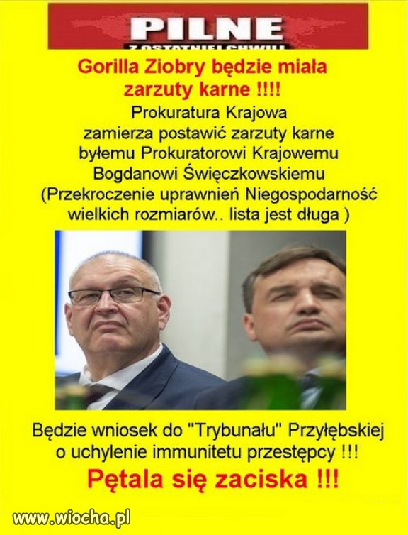 Dla każdego złodzieja Mafii PiSu, coś niemiłego...