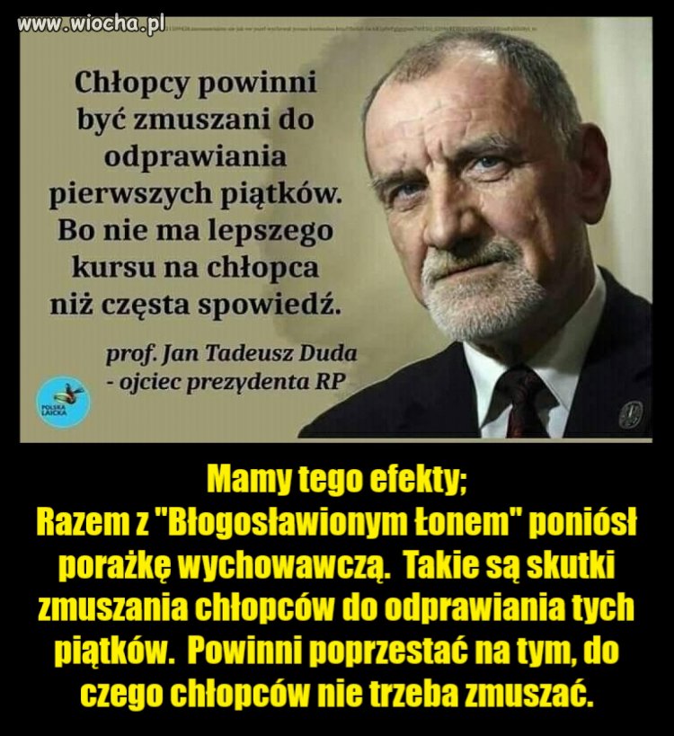 Wyraźnie za mało ich odprawił.