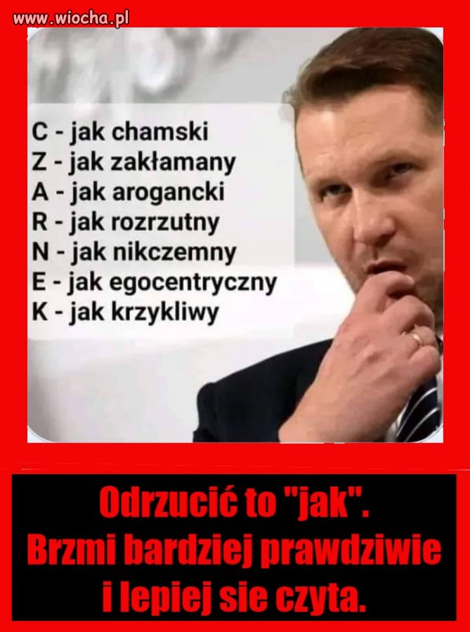 Co się dziwić. Wychowywał go ksiądz