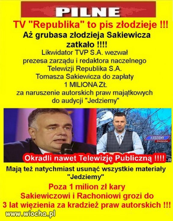 "Bananowa Republika" PiSu Kaczyńskiego...