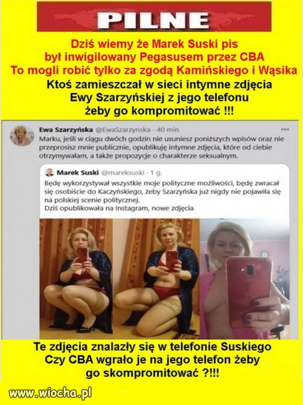 To mogli robić tylko za zgodą Kamińskiego i Wąsika