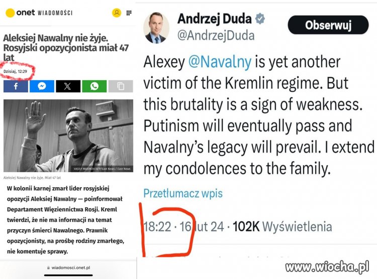 Tłumaczenie trochę musiało trwać...