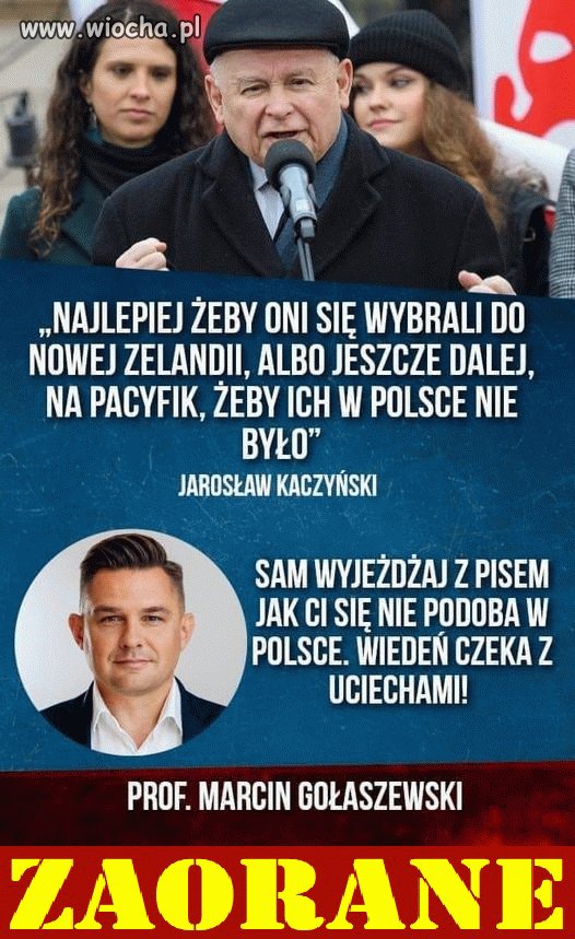 Jarosław coraz bardziej orbituje