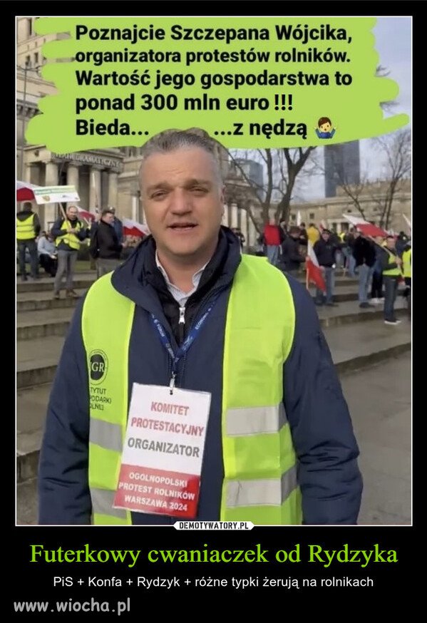 Te "protesty" to ustawka PiSu, ktory ich podjudza!
