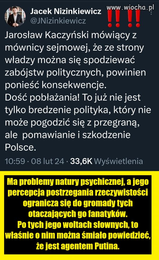 Jak ktoś trafnie powiedział... 