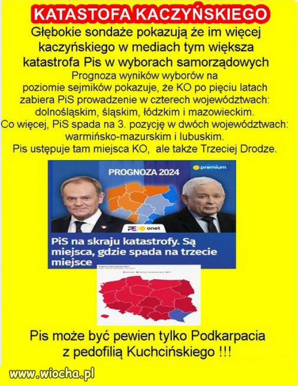 Więcej Kaczyńskiego w mediach... nie przeszkadzajcie mu!