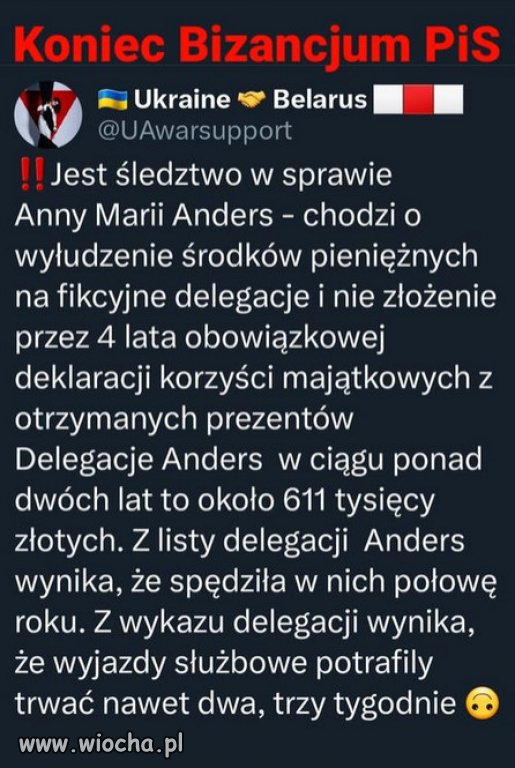 Nazwisko i historia nie zwalniają od uczciwości!