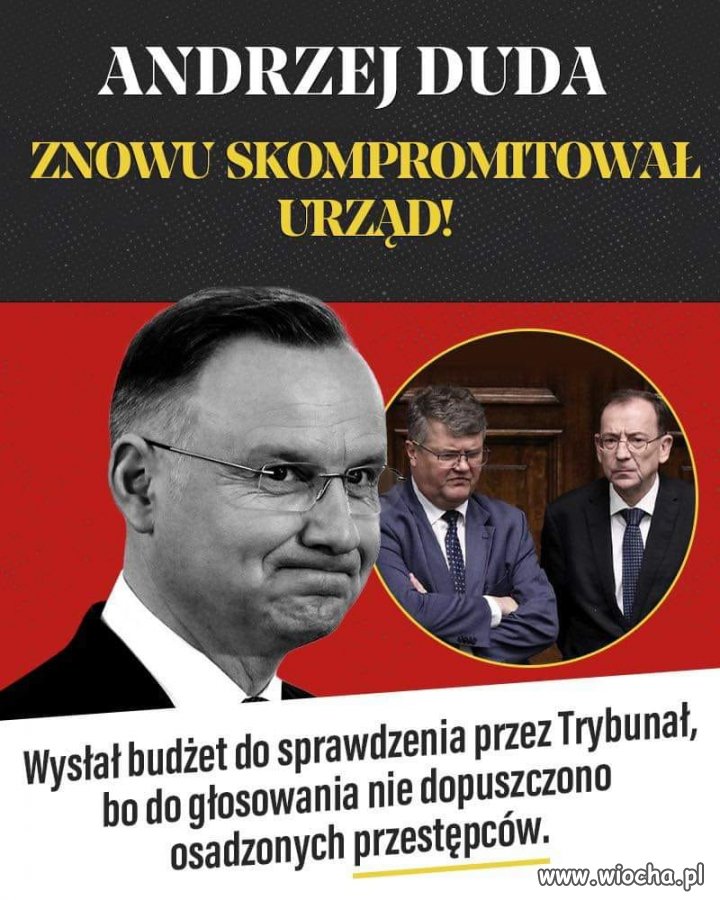 Znowu skompromitował urząd
