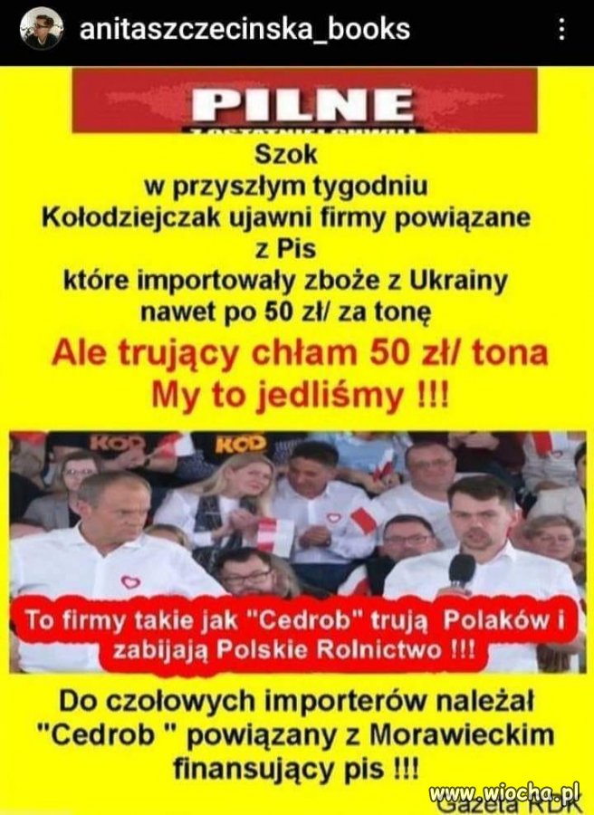 Czyżby to by był powód zagipsowania Pinokia...