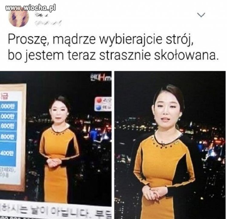 Taka uwaga dla pań
