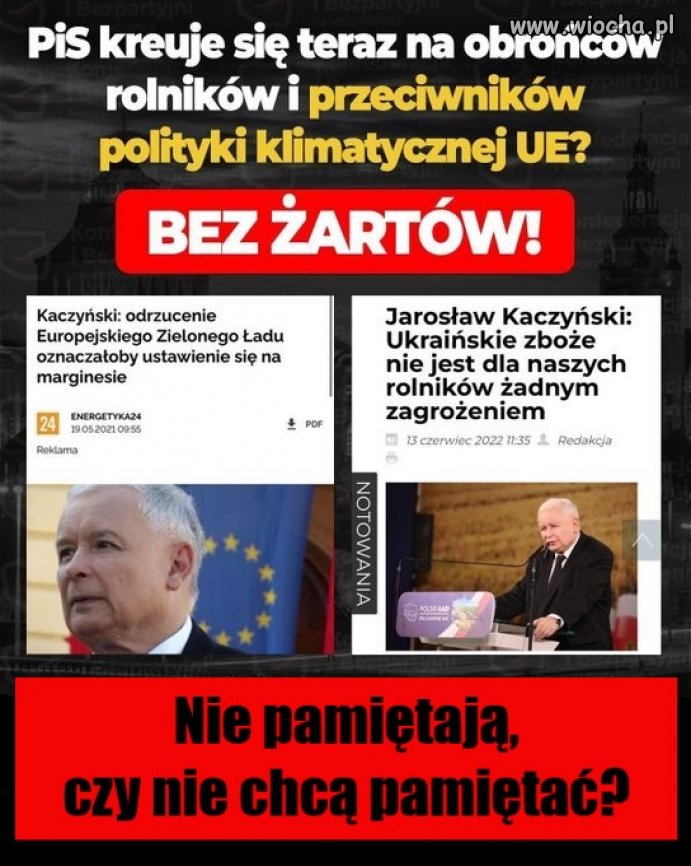 Może po prostu chcą zapomnieć,,