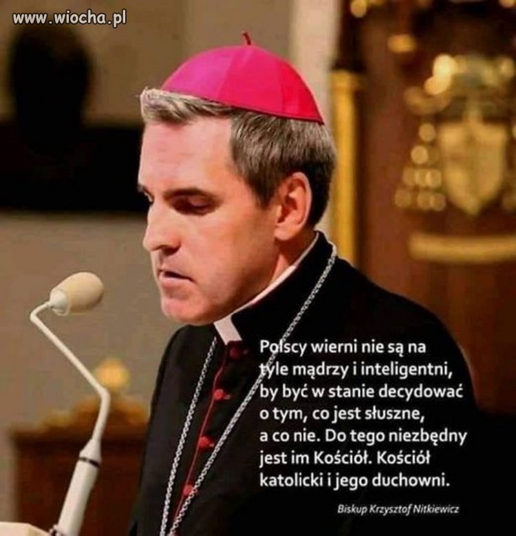 Dlatego nie będzie wiernych