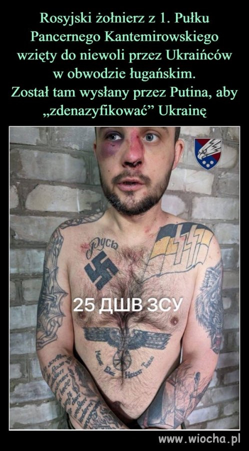 Bohaterski ruski żołnierz walczący z nazistowskim 