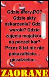 Kolejny "sukces" pisowskich baranów