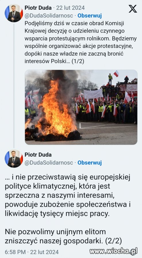 Żałosny pajac dał głos, skończ kaczy czopku