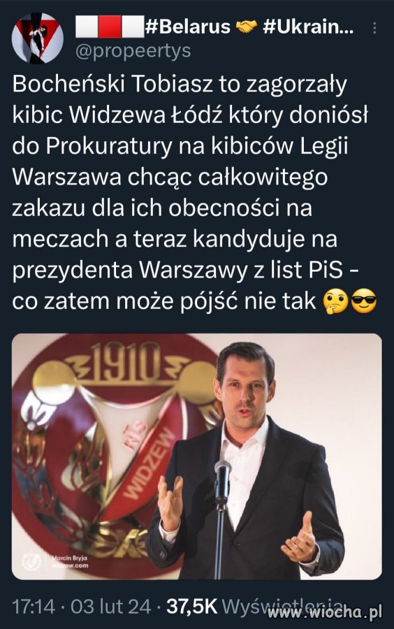 No to ma w Warszawie jako kandydat na prezydenta 