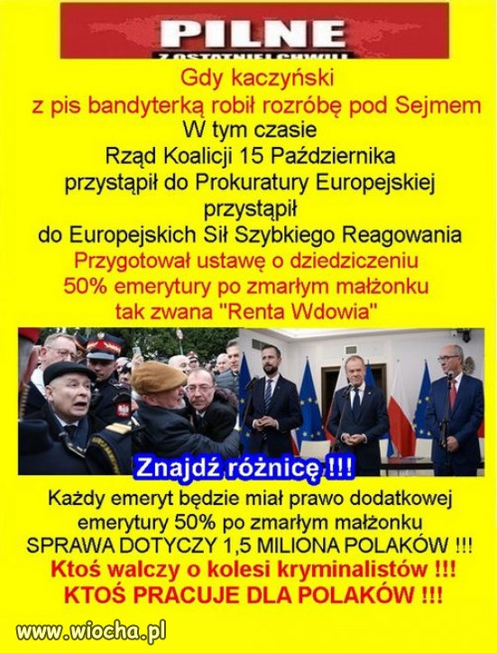 Kiedy hołota PiSu robiła zadymę, przed sejmem...