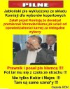Wygląda jak przestępca któremu pali się dupa i grzeje prycza...