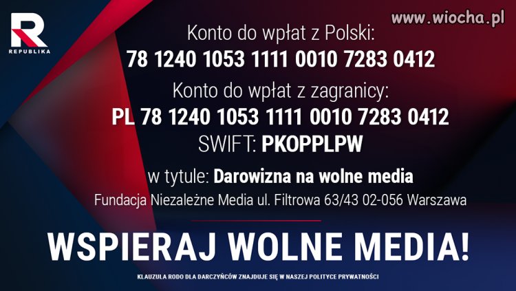Najczęściej emitowana reklama na TV Republika