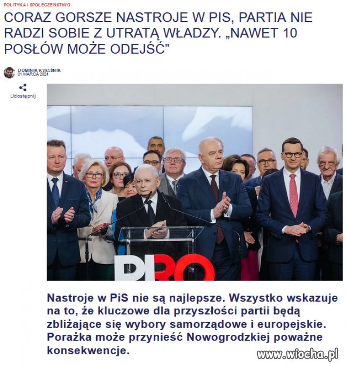 Skończyło się "Eldorado" złodziei i oszustów PiSu!
