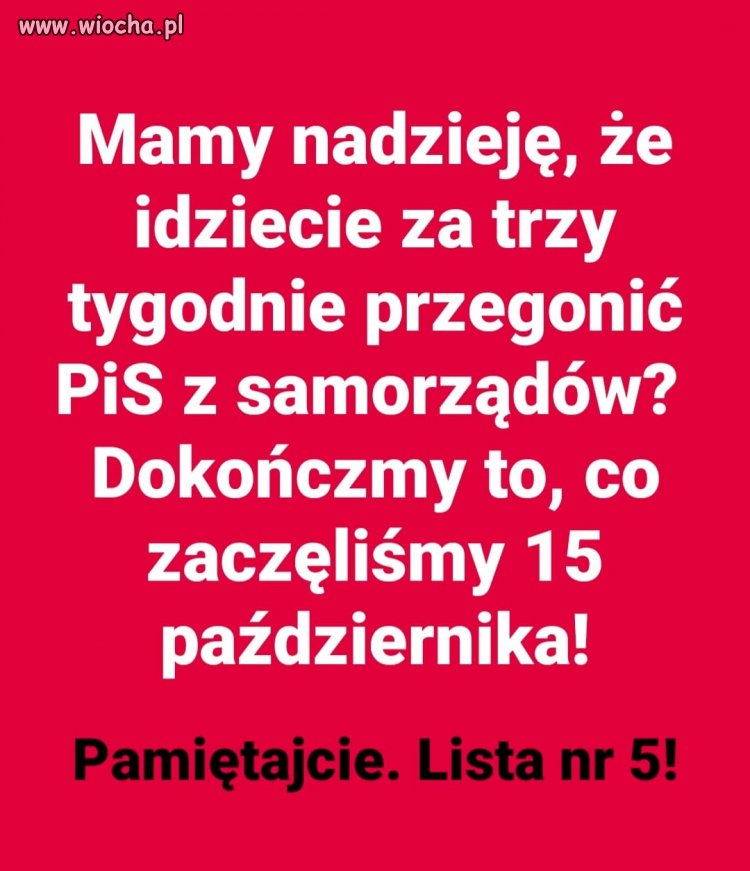 Zaczęliśmy porządkowanie w Polsce to i dokończymy