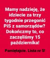 Zaczęliśmy porządkowanie w Polsce to i dokończymy