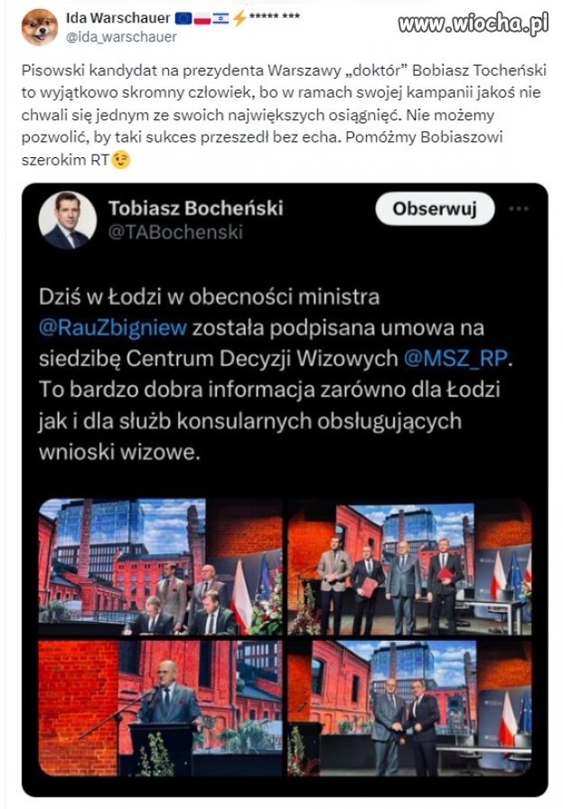 Pisowski kandydat na prezydenta Warszawy, 